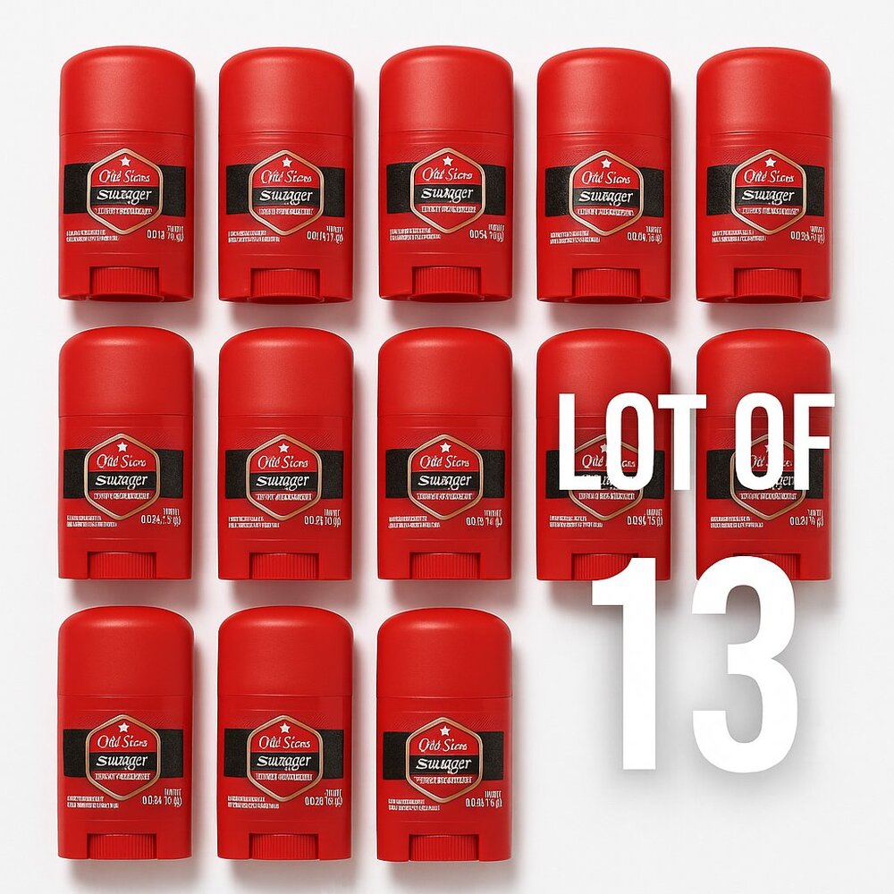 Old Spice Swagger Cedarwood Antiperspirant Deodorant – Lot of 13 Travel Size